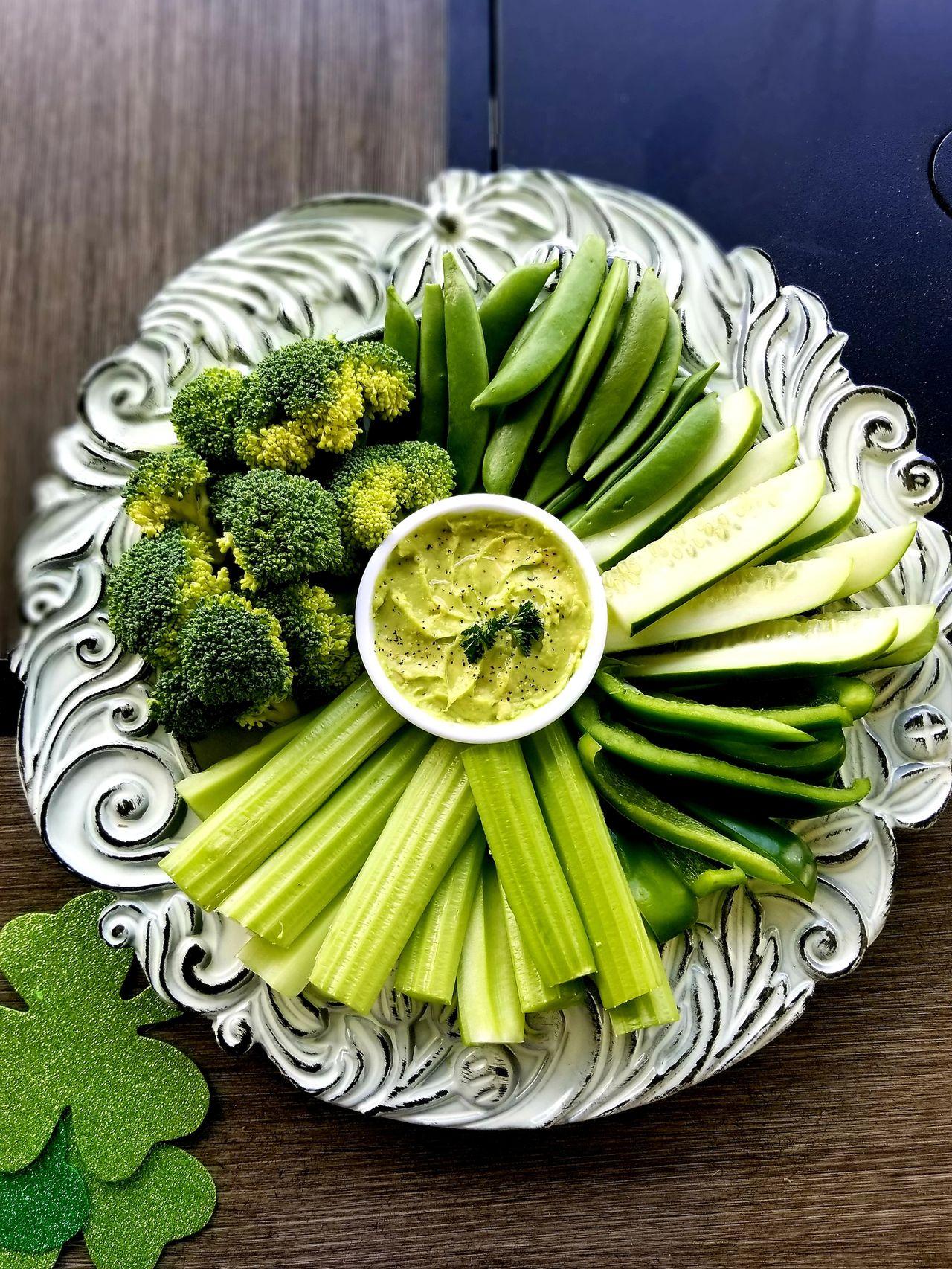 St. Patty's Green Veggie Tray
