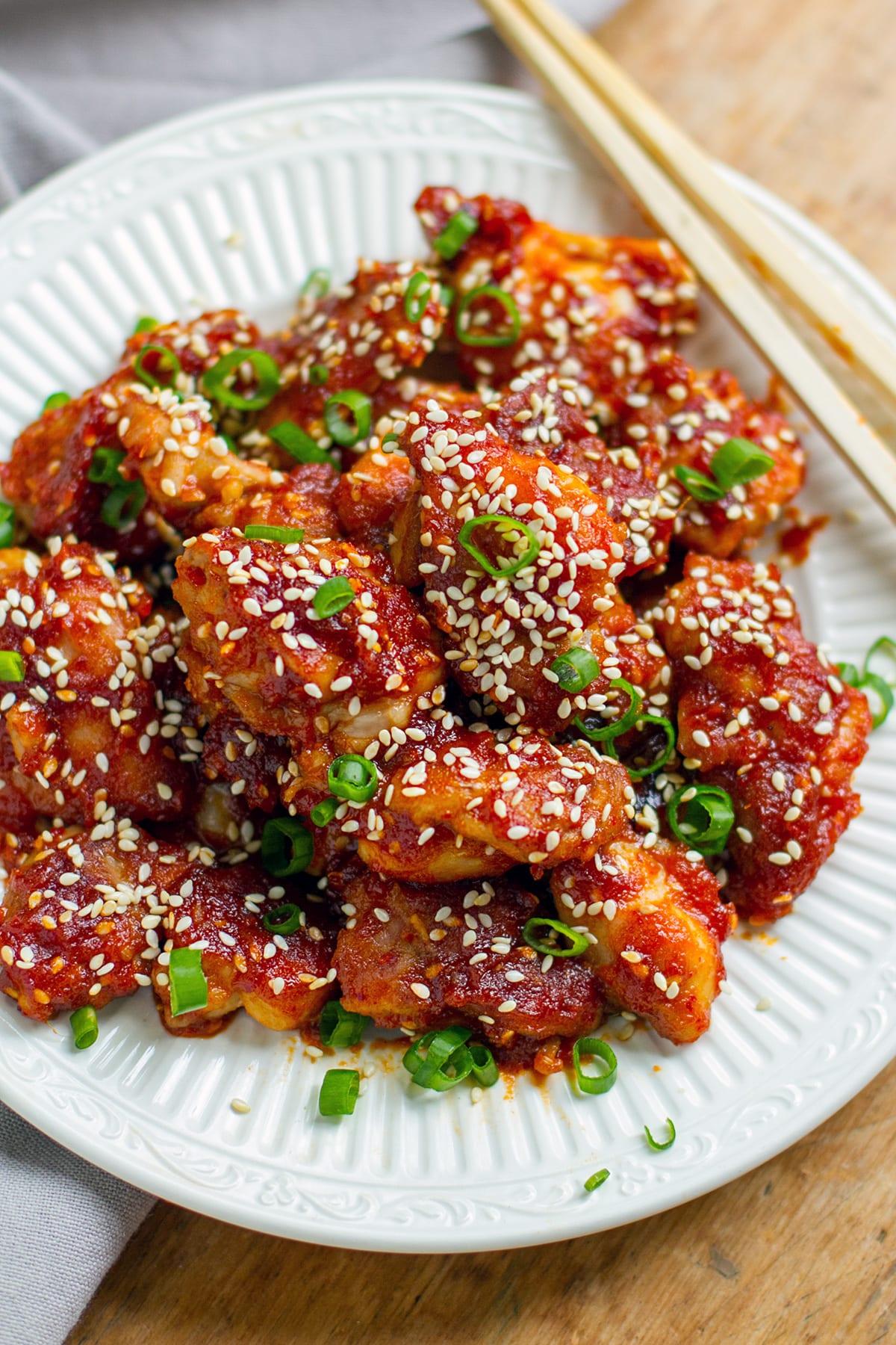 Korean Spicy Chicken Recipe (Healthy, Gluten-Free)