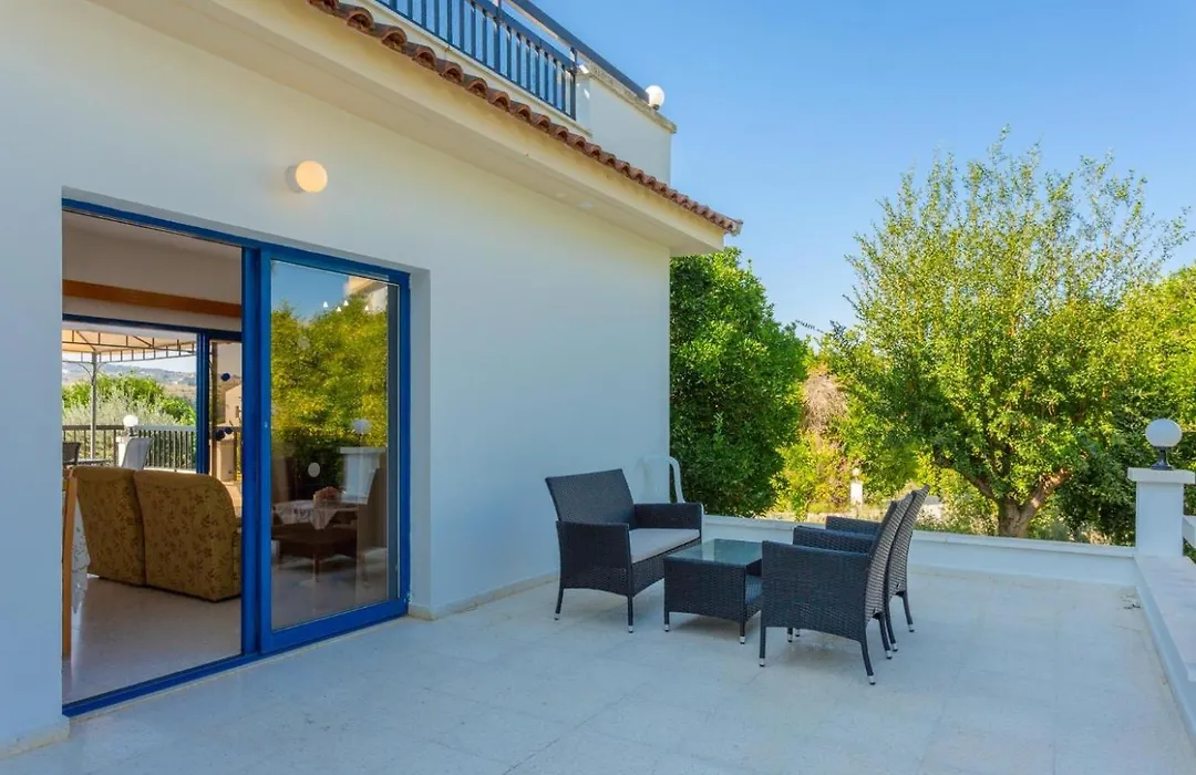Villa Charoula Tria Large Private Pool Ac Wifi-1