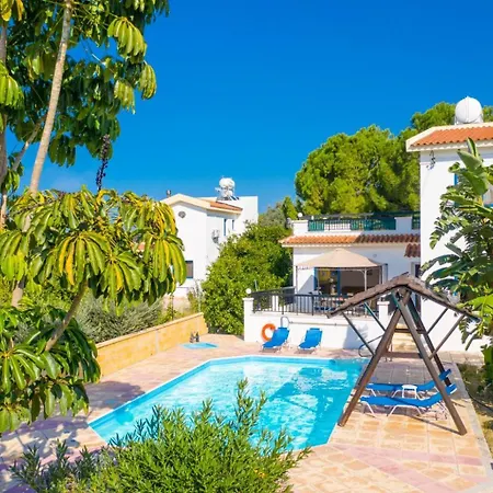 Villa Charoula Tria Large Private Pool Ac Wifi-3