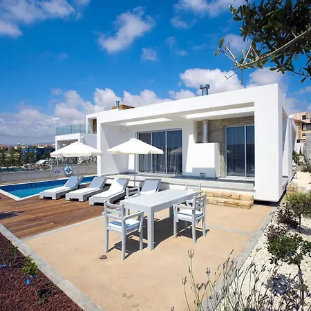 Luxury Cyprus Villa Aqua Villa Private Pool Sea View-2