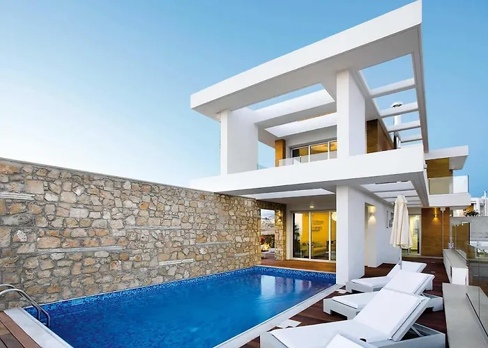 Haustierfreundliches Villa Sapphire Paphos