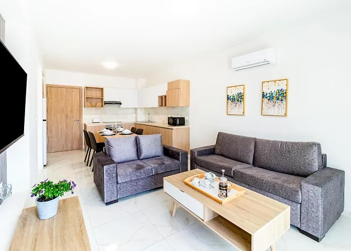 Adolina One Bedroom Apartment 202 By Ezoria Paphos acceptant les animaux
