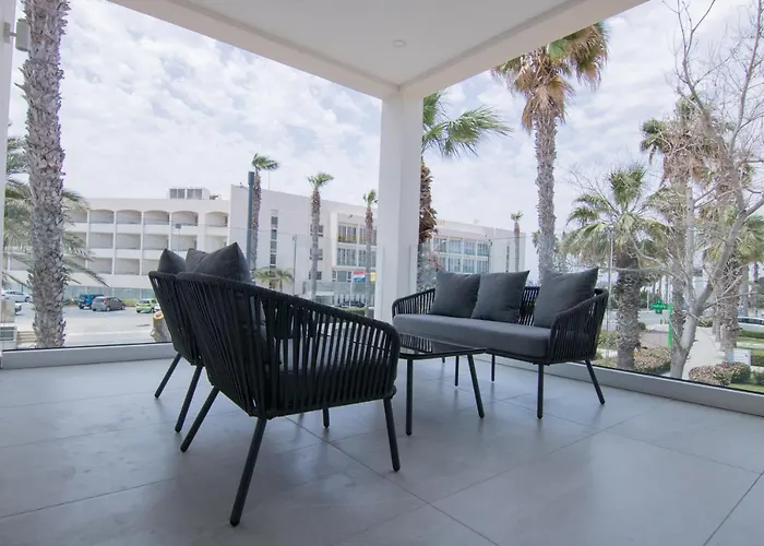 Appartement Phaedrus Living: Seaview Luxury Flat Limnaria 134 à Paphos