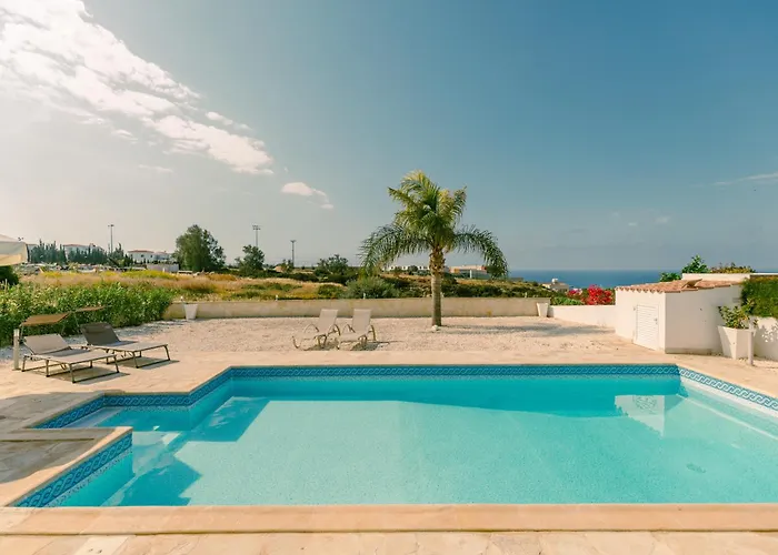 Amazing Villa With Panoramic Sea View Paphos acceptant les animaux