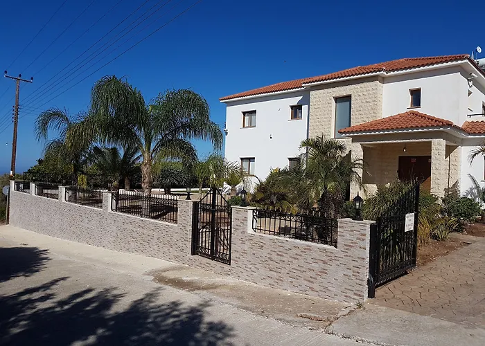 Nayia Paradise - Luxury And Private 5Br Villa For 10 - Huge Pool - Panoramic Sea Views Paphos