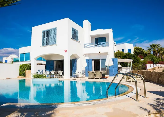 Luxury Seaview Apollo Beach Villa Paphos